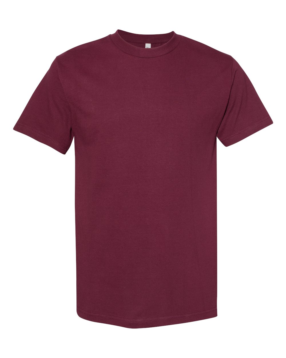 American Apparel Unisex Heavyweight Cotton Tee. 1301 - Burgundy