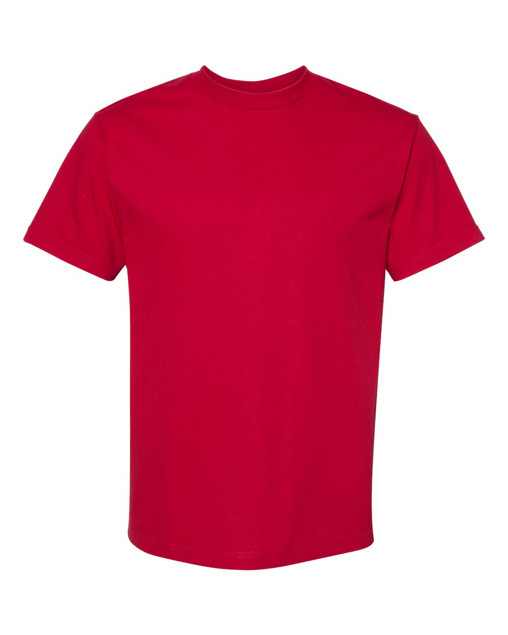 American Apparel Unisex Heavyweight Cotton Tee. 1301 - Cardinal
