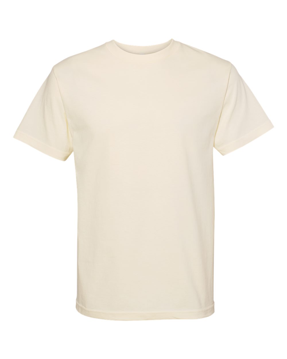 American Apparel Unisex Heavyweight Cotton Tee. 1301 - Cream