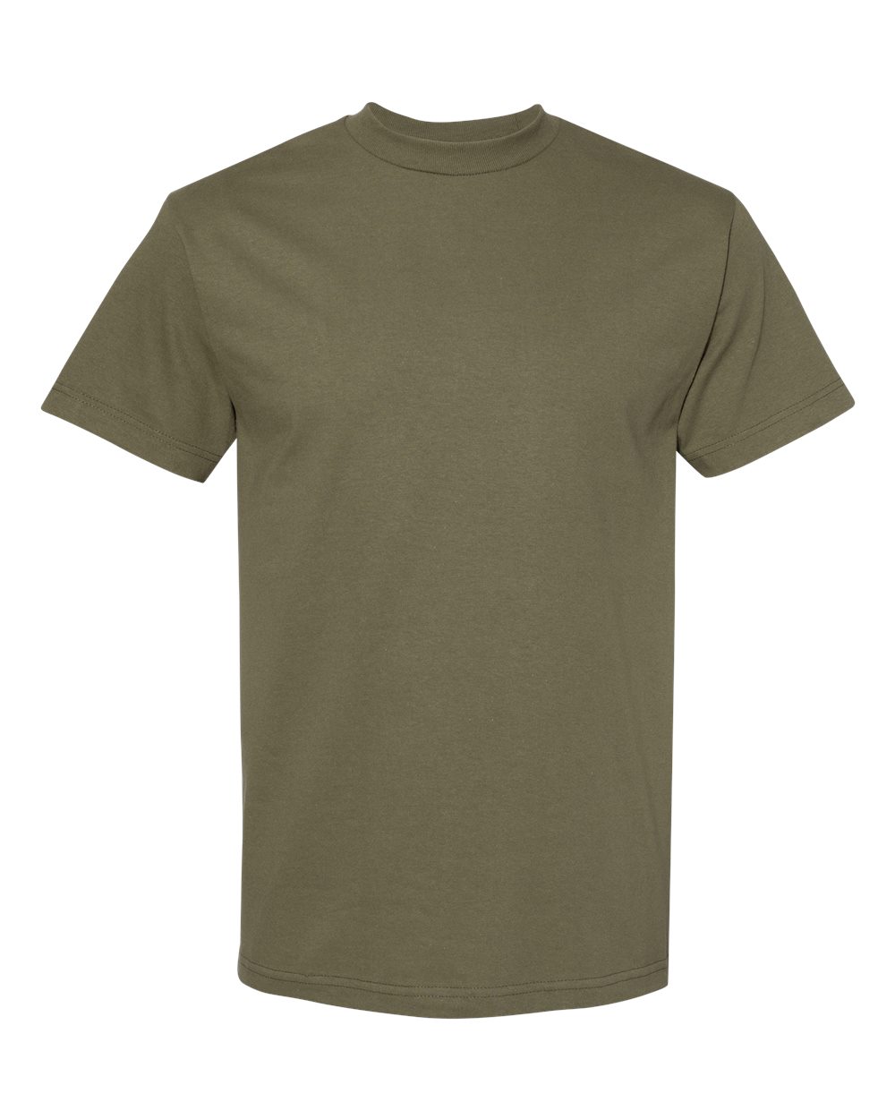 American Apparel Unisex Heavyweight Cotton Tee. 1301 - Military Green
