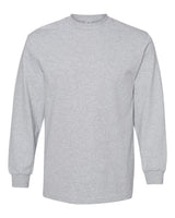 American Apparel Unisex Heavyweight Cotton Long Sleeve Tee. 1304 - Heather Grey
