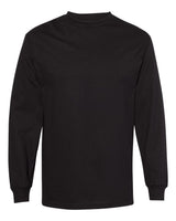American Apparel Unisex Heavyweight Cotton Long Sleeve Tee. 1304 - Black