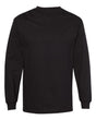 American Apparel Unisex Heavyweight Cotton Long Sleeve Tee. 1304 - Black