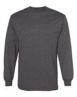 American Apparel Unisex Heavyweight Cotton Long Sleeve Tee. 1304 - Heather Charcoal