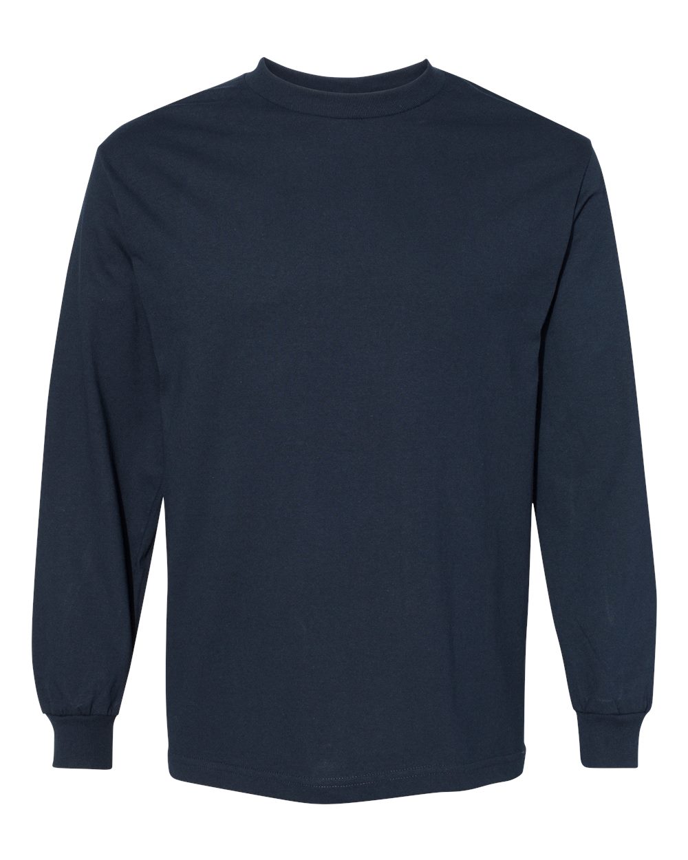 American Apparel Unisex Heavyweight Cotton Long Sleeve Tee. 1304 - True Navy