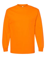 American Apparel Unisex Heavyweight Cotton Long Sleeve Tee. 1304 - Orange