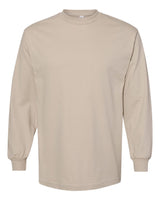 American Apparel Unisex Heavyweight Cotton Long Sleeve Tee. 1304 - Sand