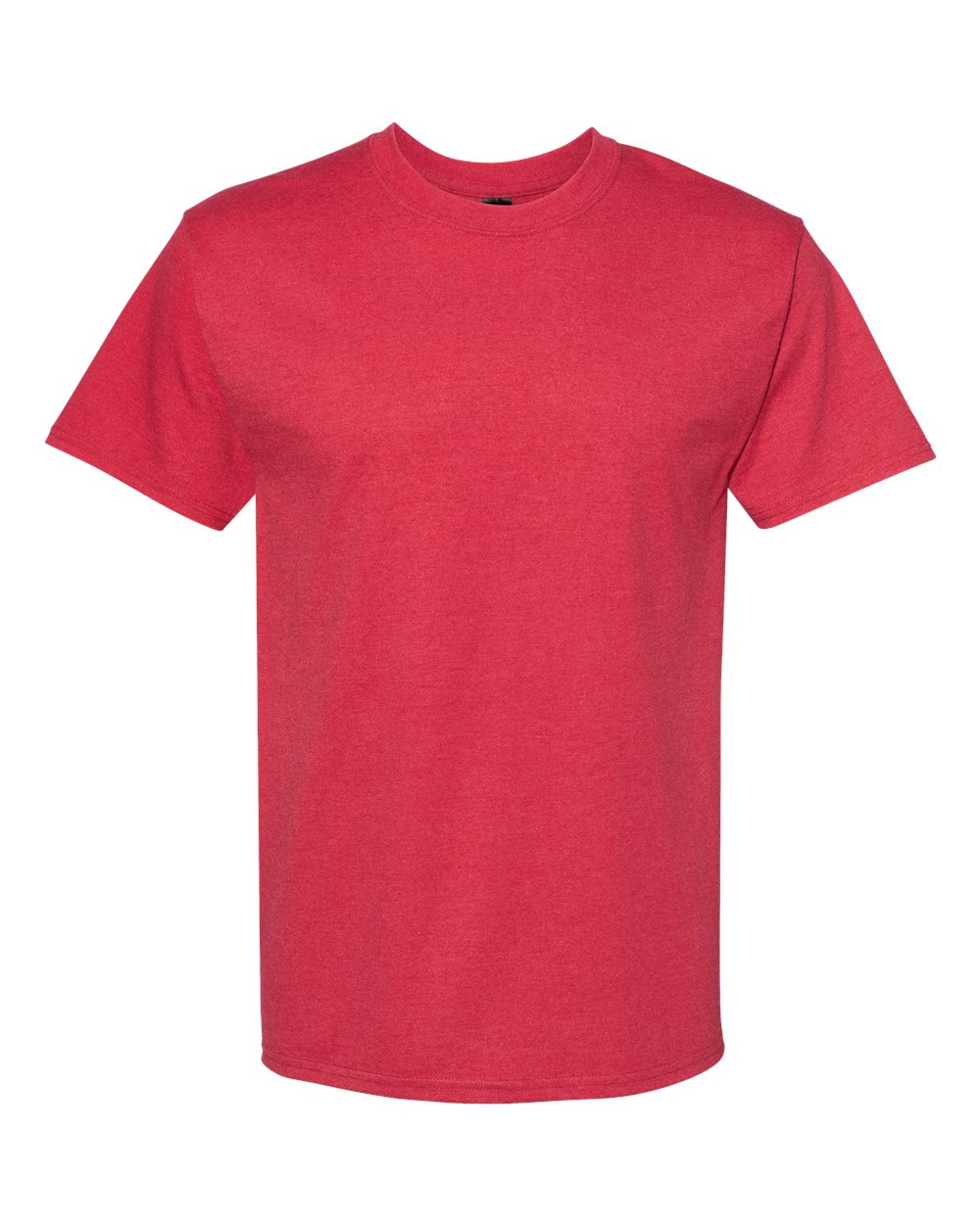 Hanes Unisex Beefy-T® T-Shirt. 5180 - Heather Red