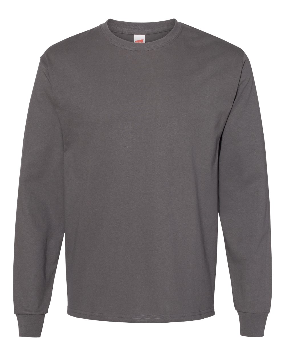 Hanes Unisex Essential-T Long Sleeve T-Shirt. 5286 - Smoke Grey
