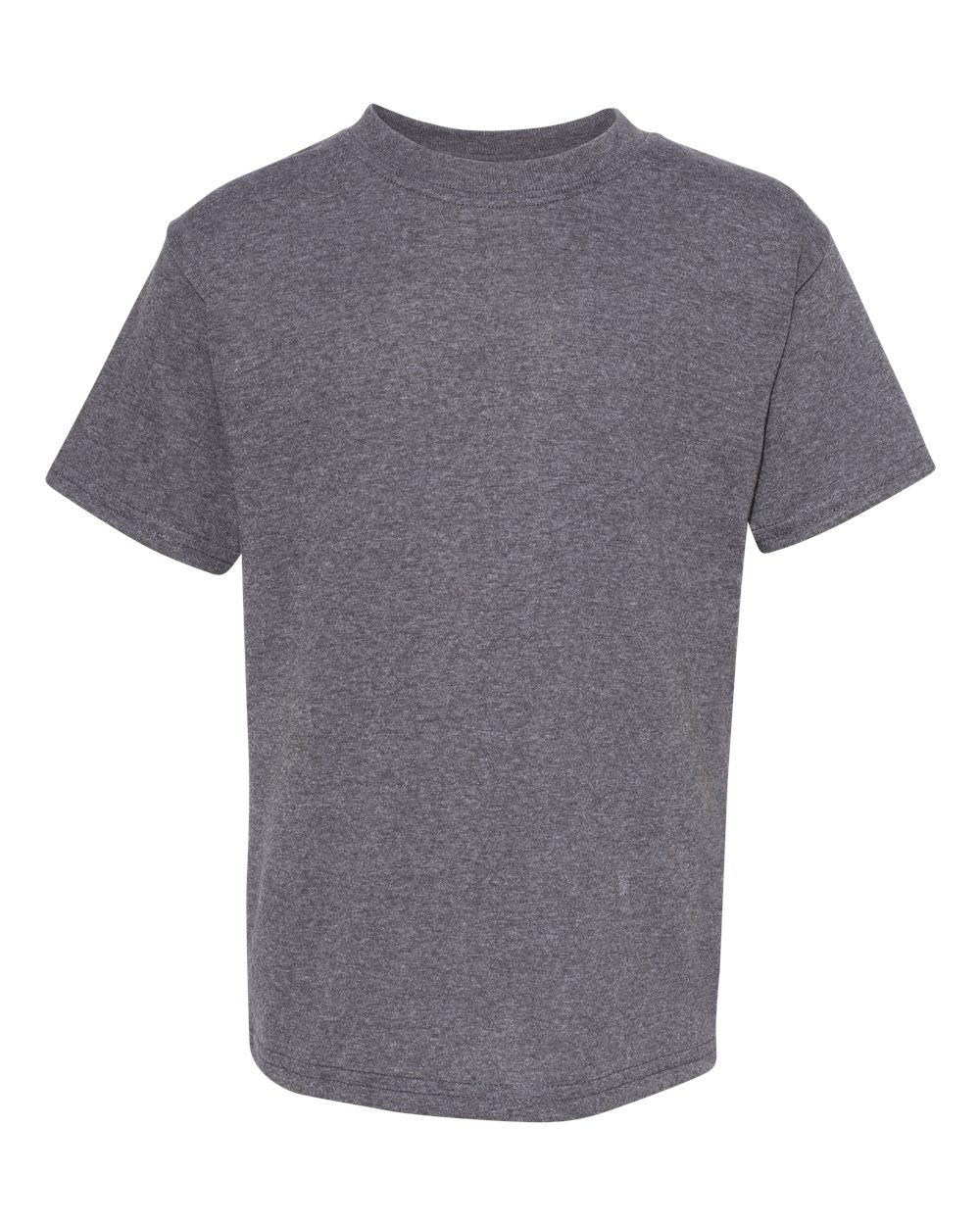 Hanes Youth EcoSmart® T-Shirt. 5370 - Charcoal Heather