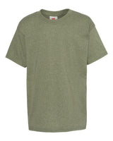 Hanes Youth EcoSmart® T-Shirt. 5370 - Heather Green