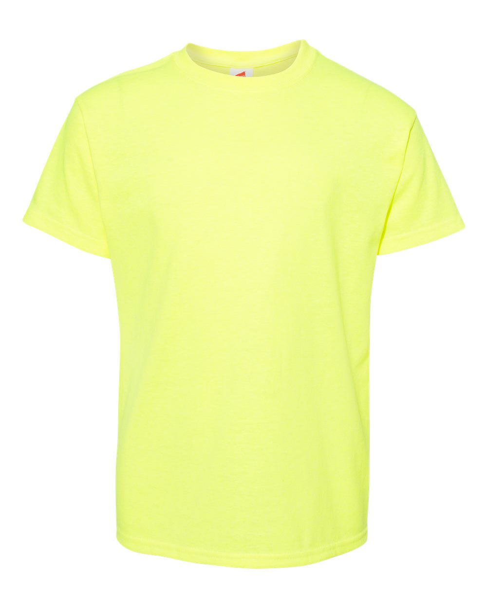 Hanes Youth EcoSmart® T-Shirt. 5370 - Safety Green