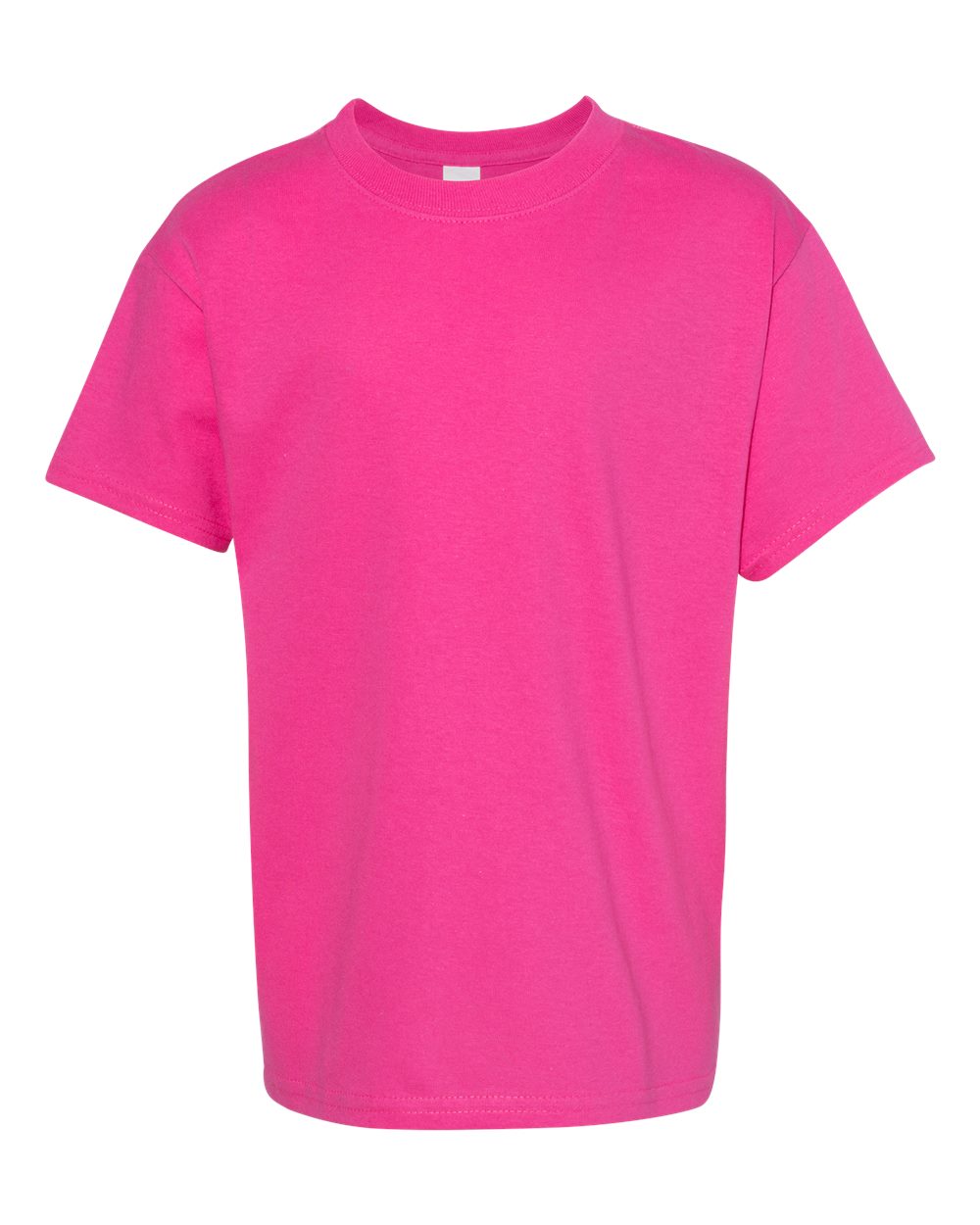 Hanes Youth Essential-T T-Shirt. 5480 - Wow Pink