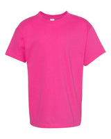 Hanes Youth Essential-T T-Shirt. 5480 - Wow Pink