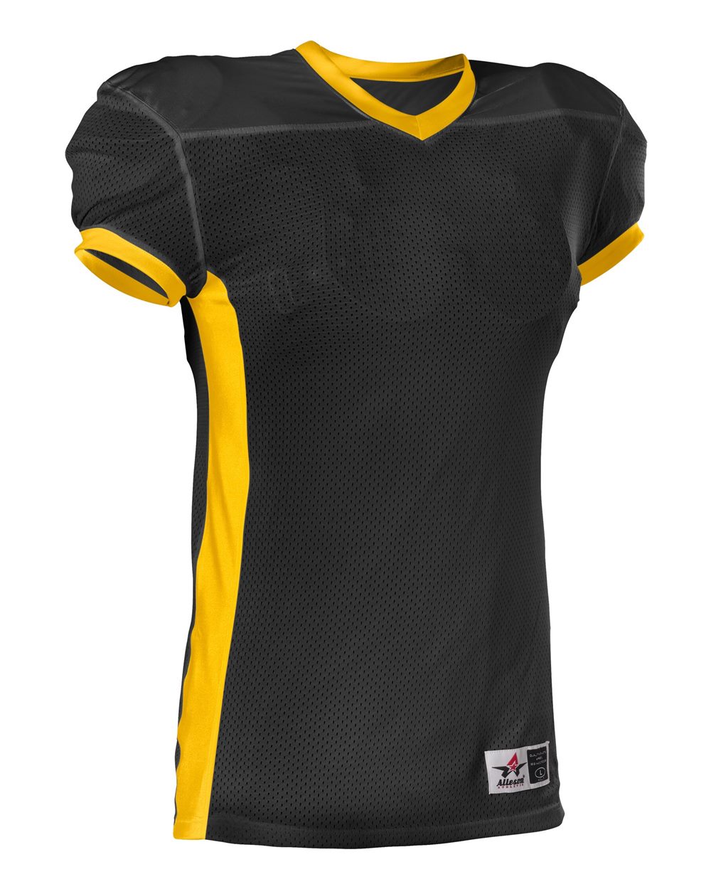 Alleson Athletic Men's Football Jersey. 750E - Black/ Gold