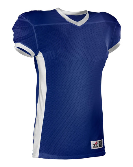 Alleson Athletic Men's Football Jersey. 750E - Navy/ White