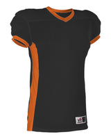 Alleson Athletic Youth Football Jersey. 750EY - Black/ Orange