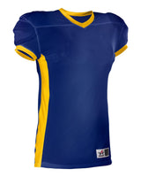 Alleson Athletic Youth Football Jersey. 750EY - Navy/ Gold