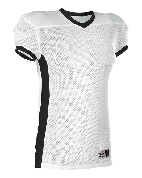 Alleson Athletic Youth Football Jersey. 750EY - White/ Black