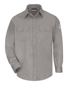 Bulwark Men's Uniform Shirt. SLU8 - Grey