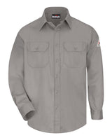 Bulwark Men's Tall Uniform Shirt. SLU8T - Grey