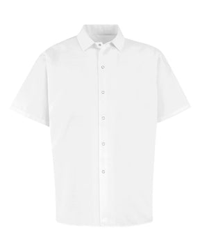 Chef Designs Poly/Cotton Cook Shirt Longer Length. 5050L - White