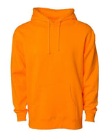 Independent Trading Co. Unisex Heavyweight Hooded Sweatshirt. IND4000 - Safety Orange