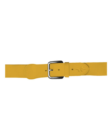 Alleson Athletic Youth Baseball Belt 1.5 Width. 3BBY - Gold