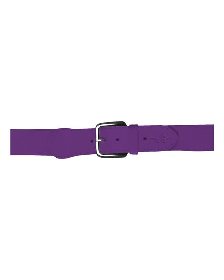 Alleson Athletic Youth Baseball Belt 1.5 Width. 3BBY - Purple