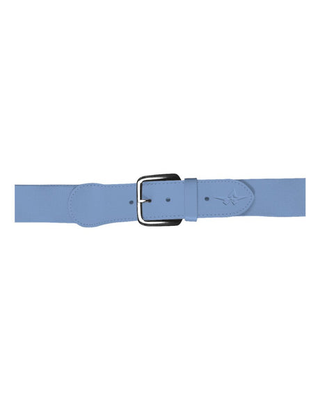 Alleson Athletic Baseball Belt 1.5 Width. 3BBA - Columbia Blue