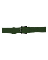 Alleson Athletic Baseball Belt 1.5 Width. 3BBA - Forest