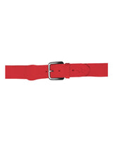 Alleson Athletic Baseball Belt 1.5 Width. 3BBA - Red