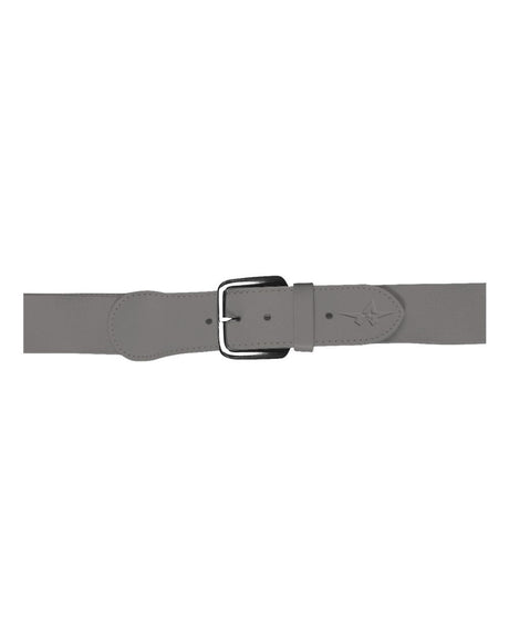 Alleson Athletic Baseball Belt 1.5 Width. 3BBA - Silver