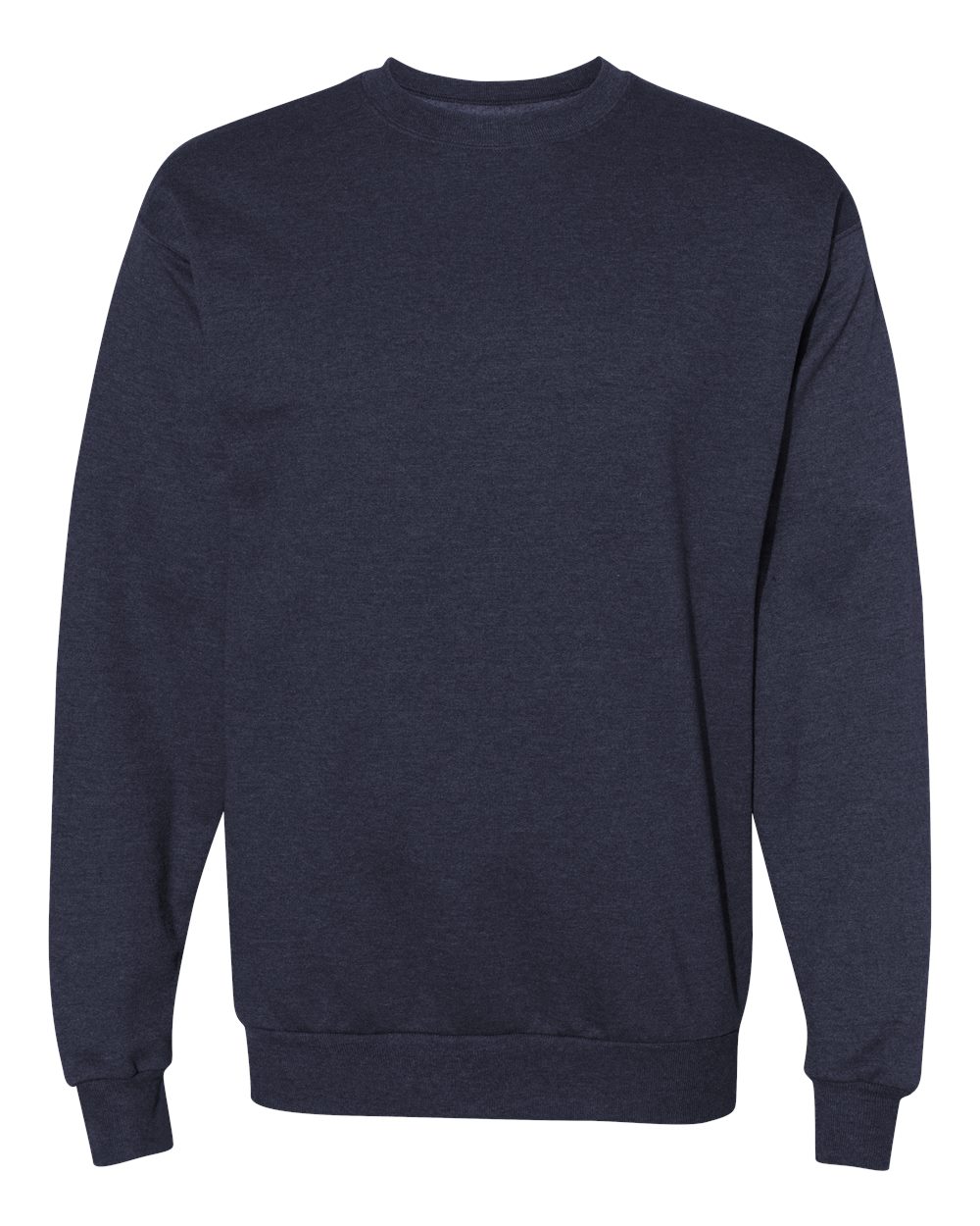 Hanes Unisex EcoSmart® Crewneck Sweatshirt. P160 - Heather Navy