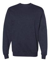 Hanes Unisex EcoSmart® Crewneck Sweatshirt. P160 - Heather Navy