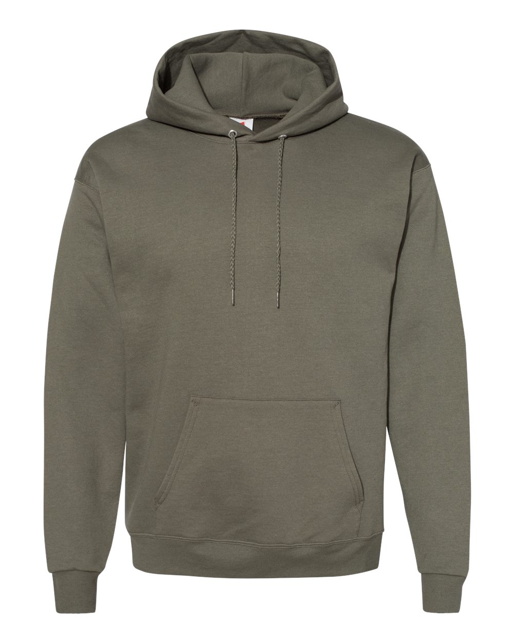 Hanes Unisex EcoSmart® Hooded Sweatshirt. P170 - Fatigue Green