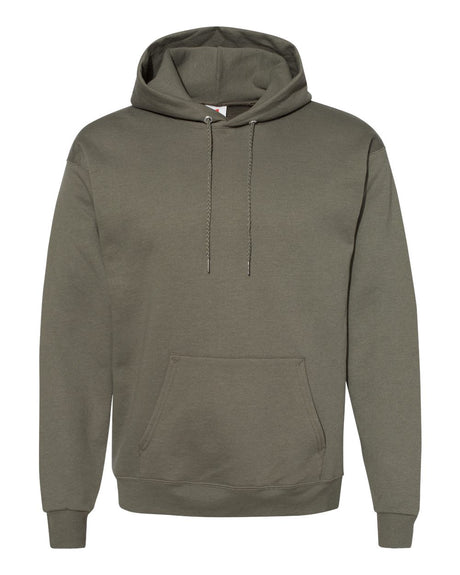 Hanes Unisex EcoSmart® Hooded Sweatshirt. P170 - Fatigue Green