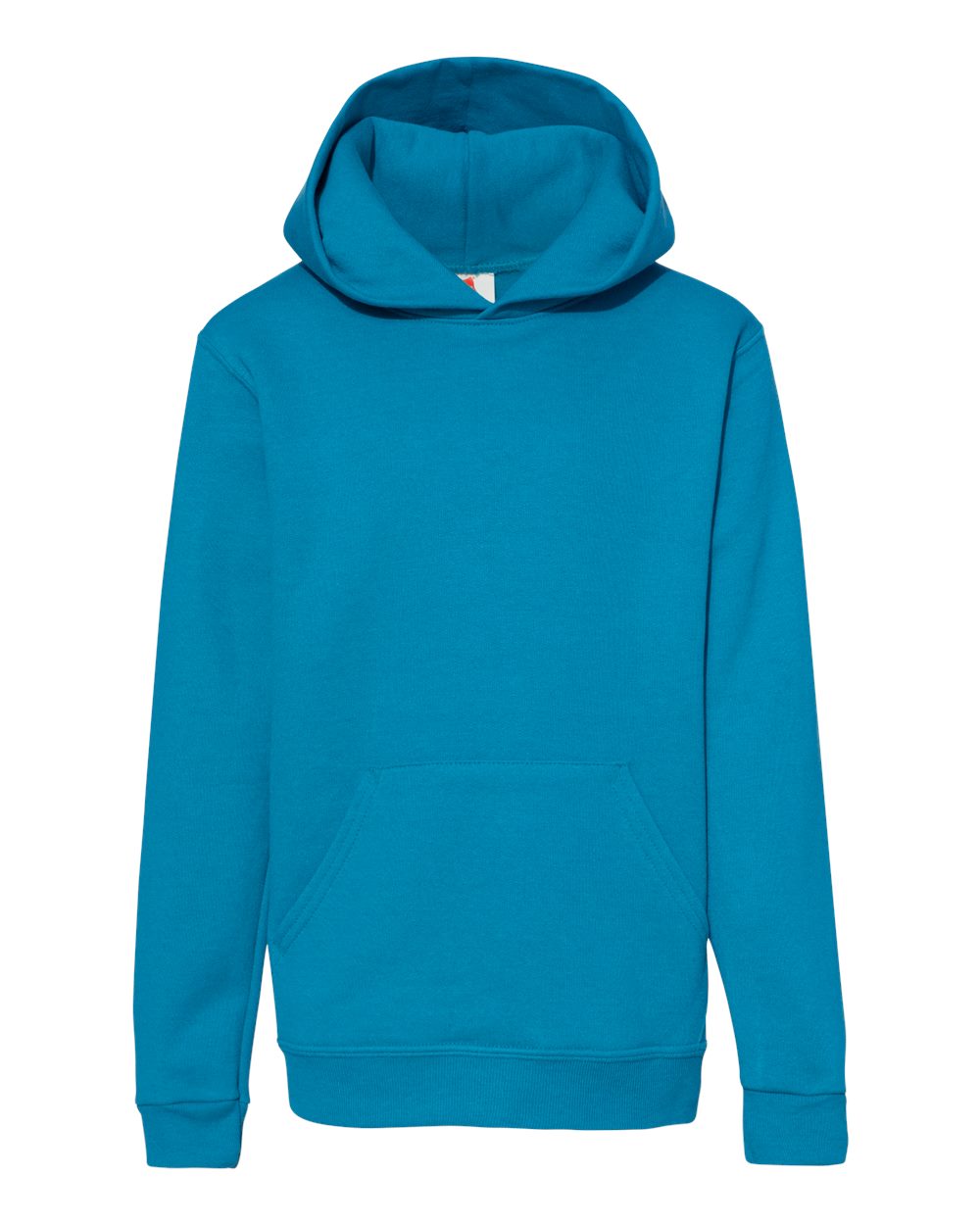 Hanes Youth EcoSmart® Hooded Sweatshirt. P473 - Teal