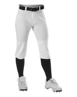 Alleson Athletic Girls' Fastpitch Knicker Pants. 605PKNG - White
