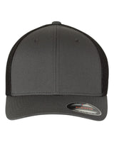 Flexfit Trucker Cap. 6511 - Charcoal/ Black