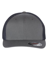 Flexfit Trucker Cap. 6511 - Charcoal/ Navy