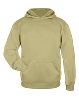 Badger Youth Performance Fleece Hooded Sweatshirt. 2454 - Vegas Gold