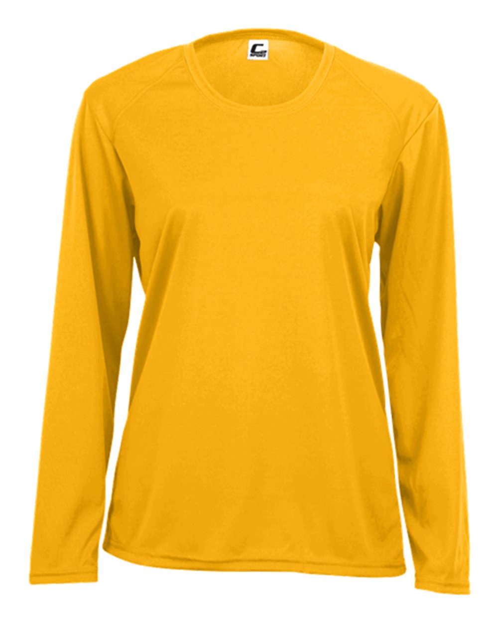 C2 Sport Women's Performance Long Sleeve T-Shirt. 5604 - Gold