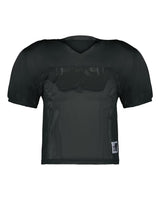 Alleson Athletic Men's Practice Mesh Football Jersey. 712 - Black