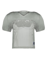 Alleson Athletic Youth Practice Football Jersey. 712Y - Silver