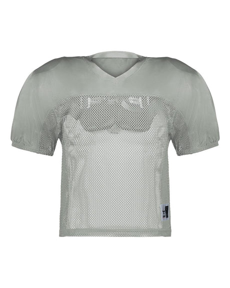 Alleson Athletic Youth Practice Football Jersey. 712Y - Silver