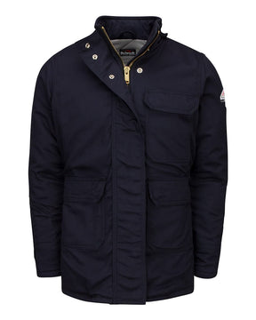 Bulwark Women's Deluxe Parka. JLP7 - Navy