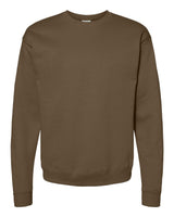 Hanes Unisex EcoSmart® Crewneck Sweatshirt. P160 - Army Brown