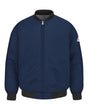 Bulwark Men's Tall Flame Resistant Team Jacket. JET2T - Navy