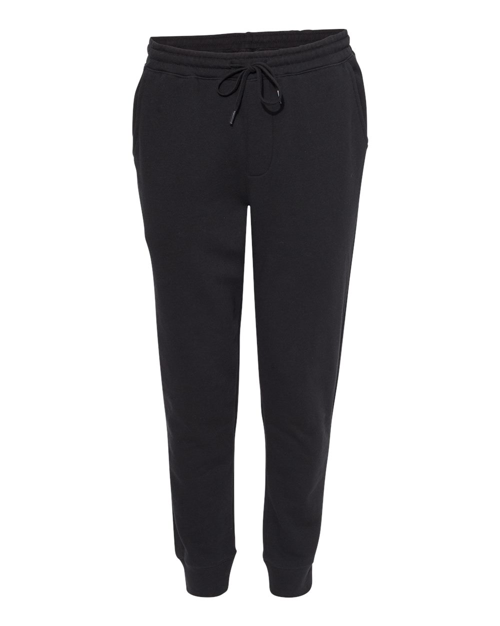 Independent Trading Co. Men's Midweight Fleece Sweatpants. IND20PNT - Black